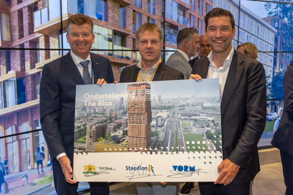 Overeenkomst getekend voor realisatie The Blox in Haagse Binckhorst