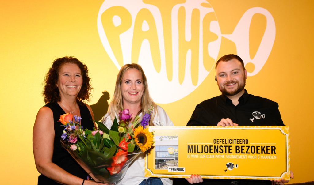 Pathé Ypenburg verwelkomt miljoenste bezoeker