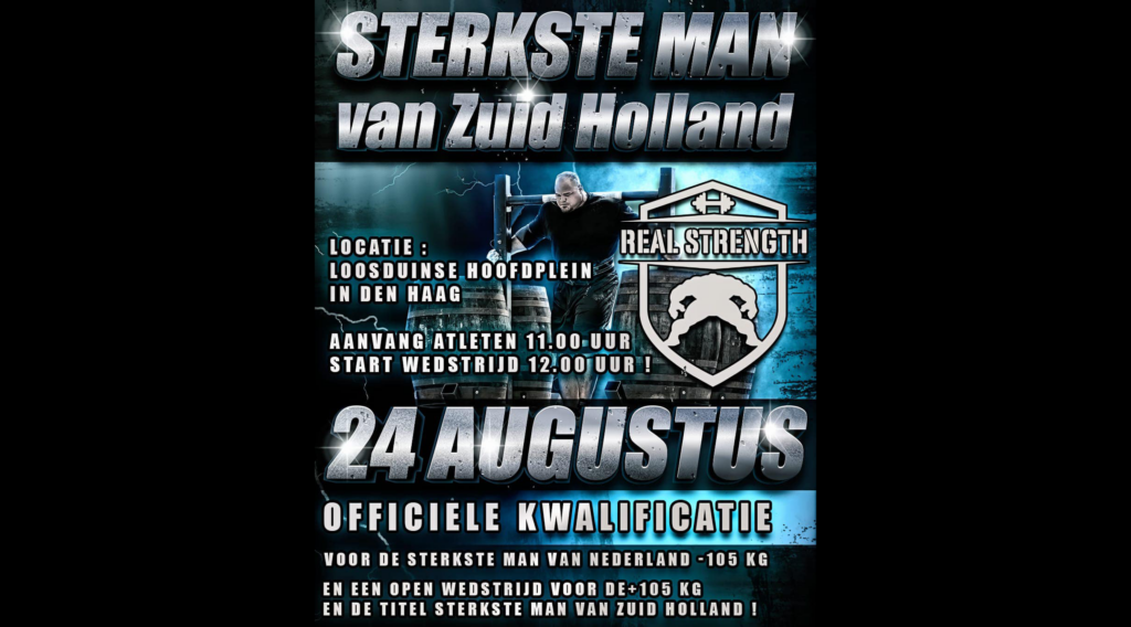 Kracht en Sensatie in Winkelcentrum Loosduinen: Internationale Strongman-wedstrijd op 24 augustus