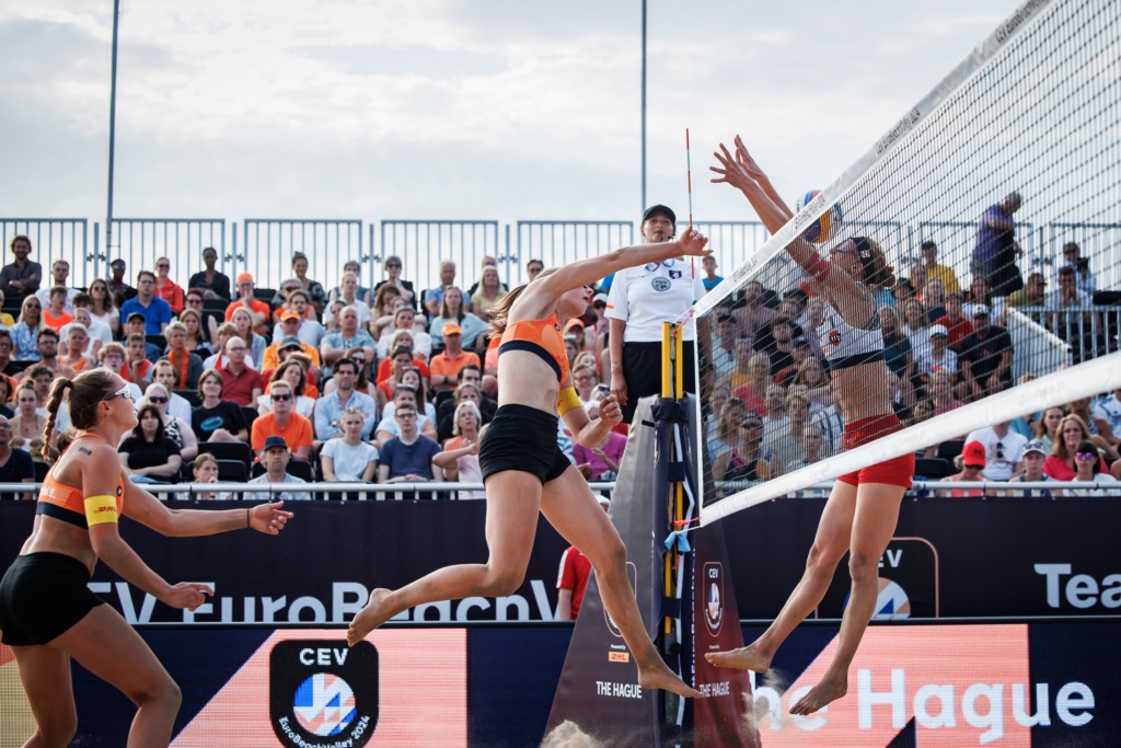 Sportzomer in Den Haag zet door met EK Beachvolleybal