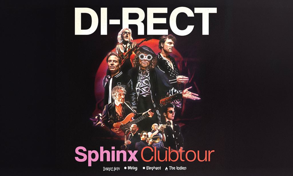 Di-rect start Sphinx Clubtour door Nederland en België