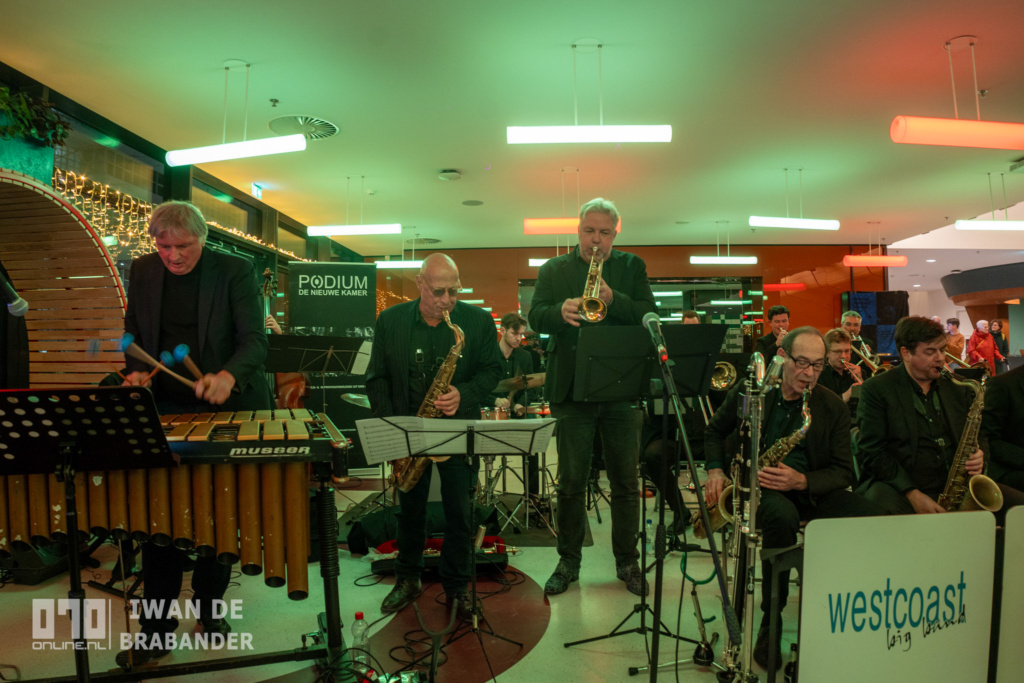 West Coast Big Band zorgt voor een geweldige jazz avond in Amare