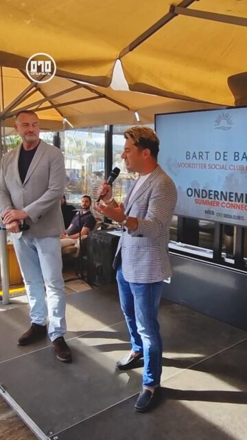 Ondernemers Summer Connect brengt Haagse ondernemers samen

Ondernemers, organisaties en stadmakers kwamen samen tijdens een geslaagde Ondernemers Summer Connect bij Miss Maui in Scheveningen.

#OndernemersSummerConnect #MKBDenHaag #TheSocialClubDenHaag #MissMaui #Scheveningen #DenHaag #Ondernemers #Netwerken #Evenement #Zomer