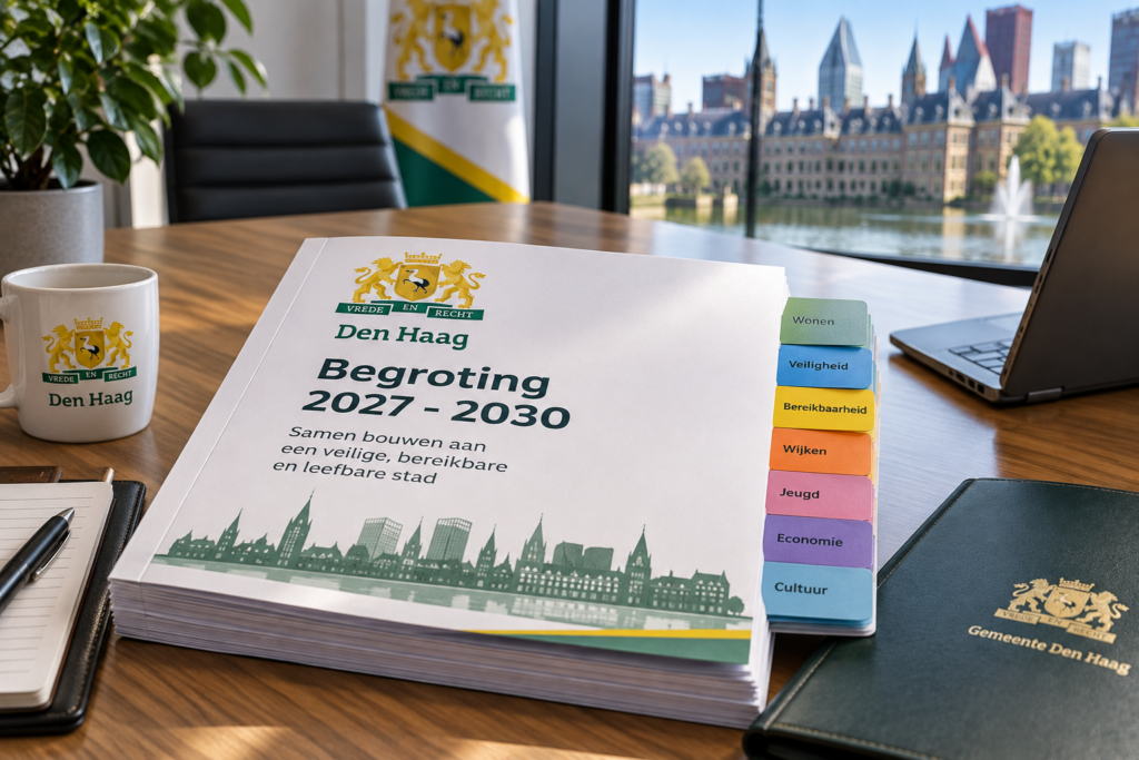 Den Haag presenteert begroting 2027-2030: investeren in een veilige, bereikbare en leefbare stad