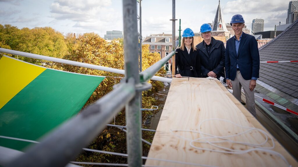 Renovatie en uitbreiding Haags Historisch Museum bereikt hoogste punt